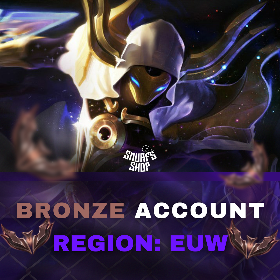 EUW Bronze Handleveled LoL Account